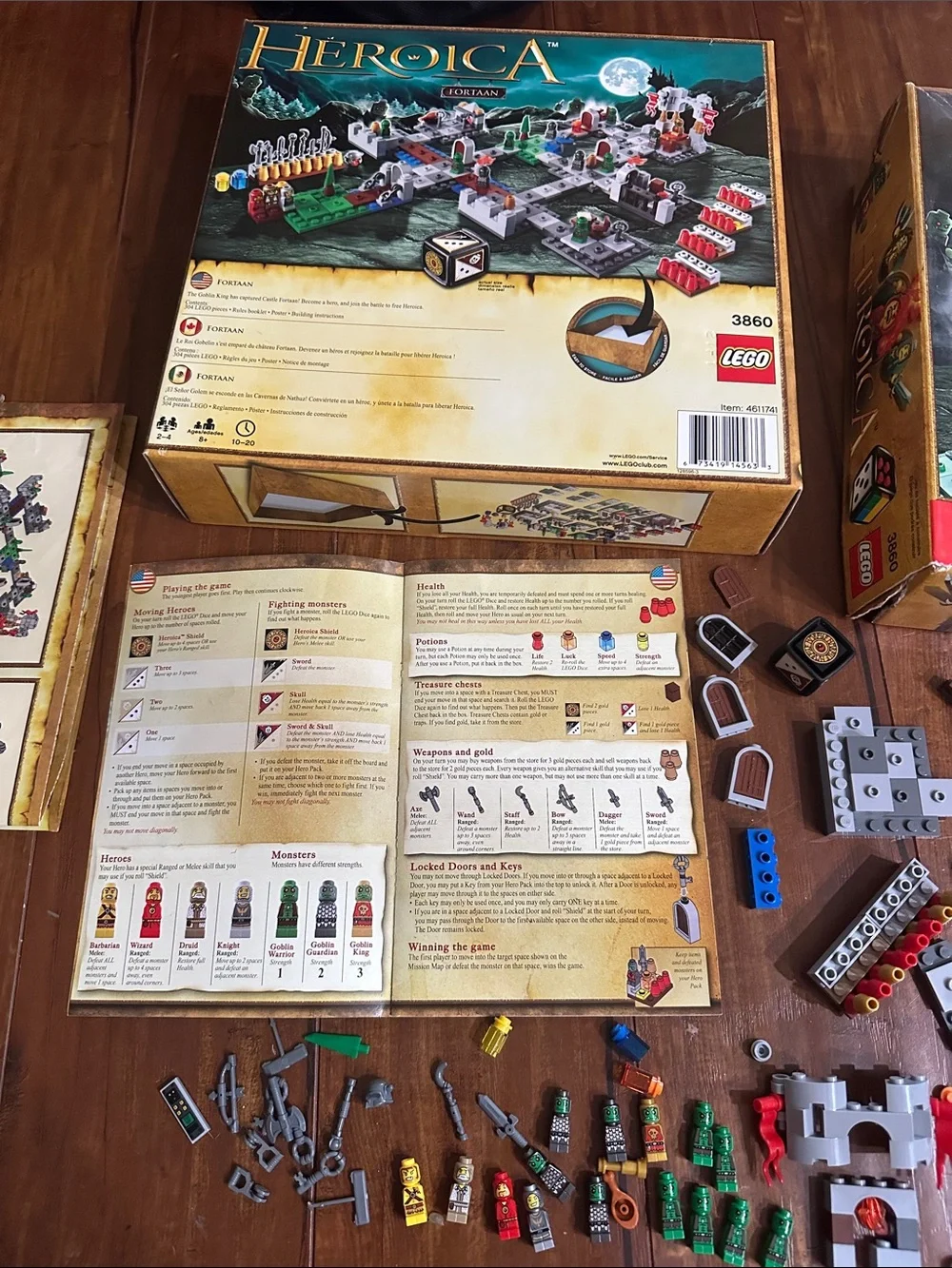 LEGO Heroica Castle Fortaan 3860 2011 Game